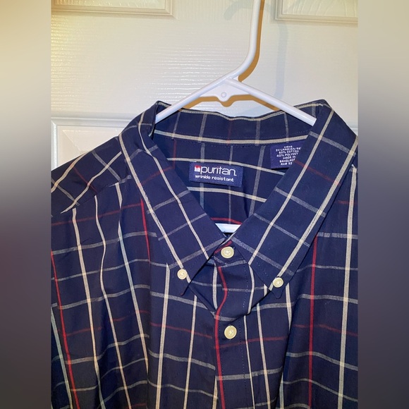 Puritan Men’s Long Sleeve Shirt with Button Down Collar 3X - Picture 2 of 6